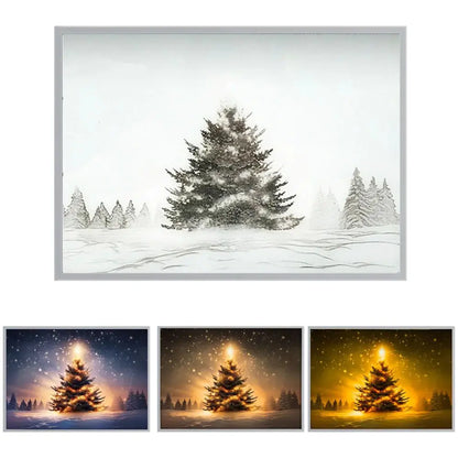 Christmas Tree LED Painting