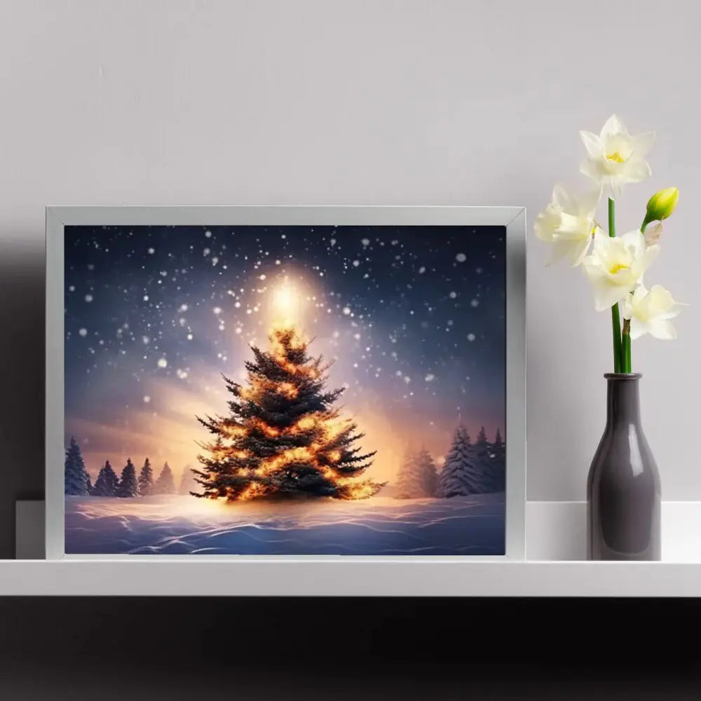 Christmas Tree LED Painting