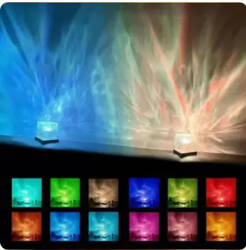 16-Color Aurora Night Light